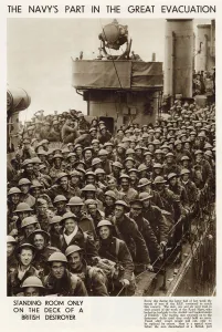 1940 Prints: British Expeditionary Force evacuating from Dunkirk, WW2