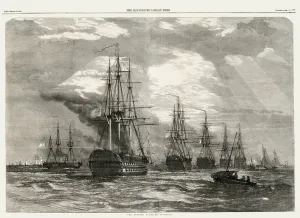 Sep19 Prints: The British Fleet at Spithead