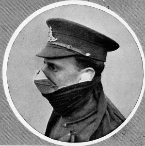 Poisonous Prints: British gas mask