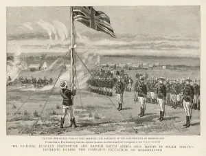 Flag Prints: British at Harare