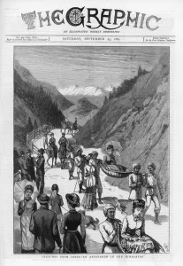 Abroad Prints: British in Himalayas / C19