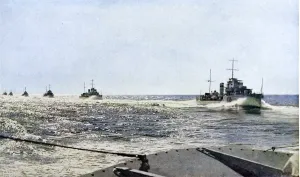 1935 Prints: The British Mediterranean Fleet on Exercises, 1935