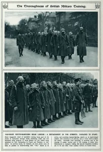 Battlefield Prints: British military battlefield training 1917