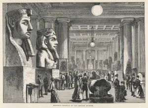 Museum Prints: British Museum Egyptian Gallery