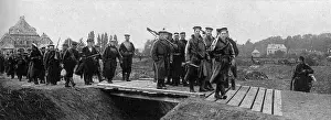 Defence Prints: British naval division troops defending Antwerp - 1914