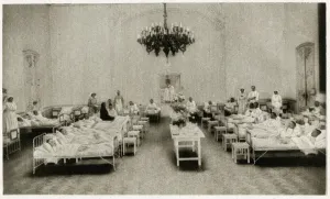 Hospital Prints: A British- Russian hospital at Petrograd 1916