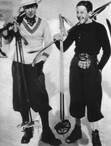 Roger Prints: British skiers