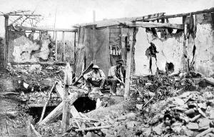 Cottage Prints: A British soldiers billet