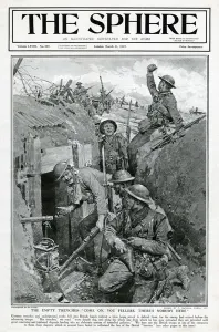 Empty Prints: British soldiers find empty trench