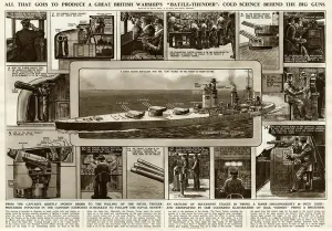 Warships Prints: British warships by G. H. Davis