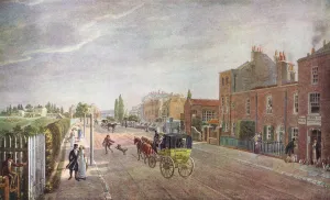 1822 Prints: Brompton in 1822 by George Scharf
