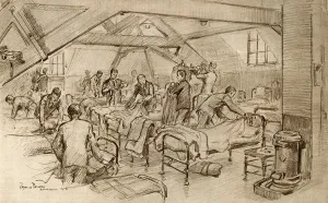 1953 Prints: Bromsgrove School, Worcestershire, dormitory