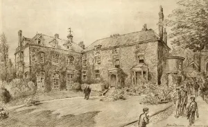 1953 Prints: Bromsgrove School, Worcestershire, old school