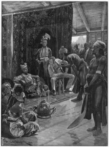 Treaty Prints: Brooke Negotiates Treaty