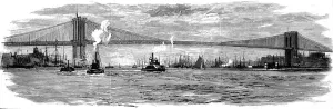 Central Prints: The Brooklyn Bridge, New York, 1883