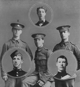 Enlisting Prints: Six brothers fighting in France for Great Britain, Crisps