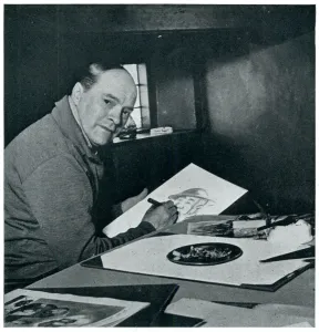 Bruce Prints: Bruce Bairnsfather drawing 1939
