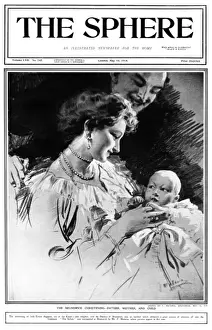 Parents Prints: The Brunswick Christening - baby Ernest Augustus & parents