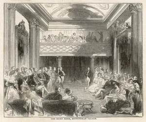 Soiree Prints: Buck Palace / Music Room
