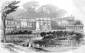 Provide Prints: Buckingham Palace, London, 1842