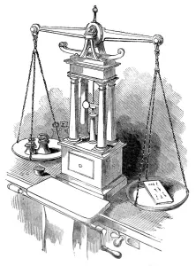 Central Prints: Bullion Office. Bank of England. Balance for Bar Gold