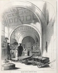 Bank Prints: Bullion Office. Bank of England. Receiving Office