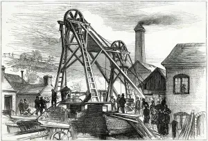 Bunker Prints: BUNKERs HILL MINE / 1875
