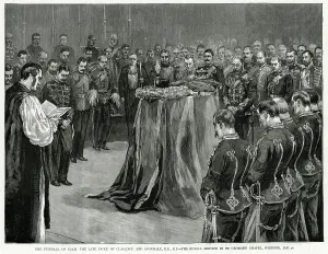 Funeral Prints: Burial of Prince Albert Victor, Duke of Clarence & Avondale