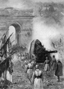 Coffin Prints: Burial of the unknown French soldier in Paris