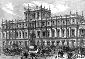 Burlington Prints: Burlington House, Piccadilly, London, 1873