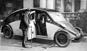 Buying Prints: Burney Streamlined car