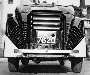 Buying Prints: Burney Streamlined car