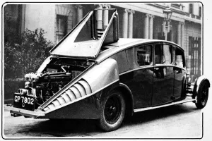 Buying Prints: Burney streamlined car
