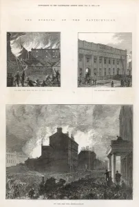 Fire Prints: Burning of Pantechnicon