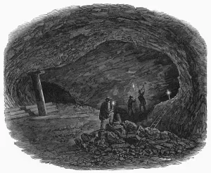 Prospectors Prints: The Burra Burra copper-mine in South Australia