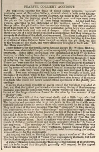 Disaster Prints: Burradon Colliery mining disaster