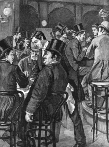 Lunch Prints: Businessmen at Lunch