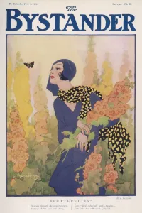 Gardening Prints: Butterflies by E. Harding