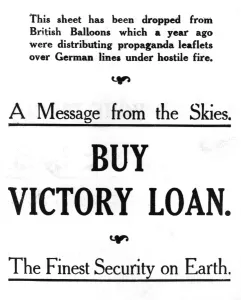 Savings Prints: Buy Victory Loan leaflet