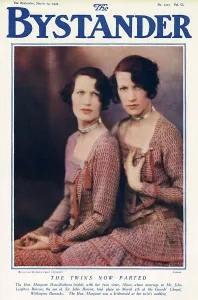 Sisters Prints: Bystander cover 1929 - the Ruthven Twins