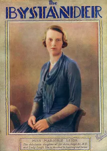 Leigh Prints: Bystander front cover featuring Miss Marjorie Leigh