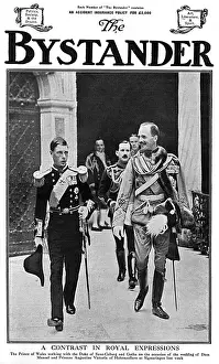 Portugal Prints: Bystander cover - Prince of Wales at King Manuel wedding