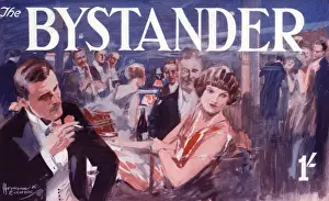Dance Floor Prints: Bystander masthead design, 1927 - Evening entertainment