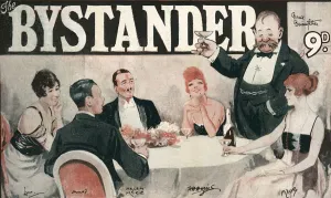 Glass Prints: Bystander masthead featuring Old Bill