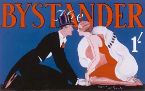 Deco Prints: Bystander masthead by Leon Heron, 1930