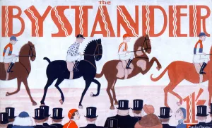 Gordon Conway Prints: Bystander masthead - the races by Gordon Conway