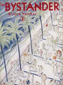 Cafe Prints: The Bystander Riviera Number front cover, 1934