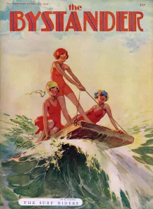 Surf Prints: The Bystander - Surf riders front cover