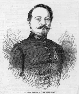 Medal Prints: C-E MINIE / ILN 1855