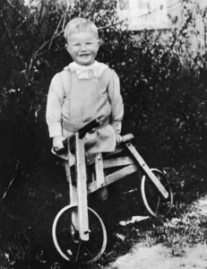 Aviator Prints: C W A Scott as a little boy